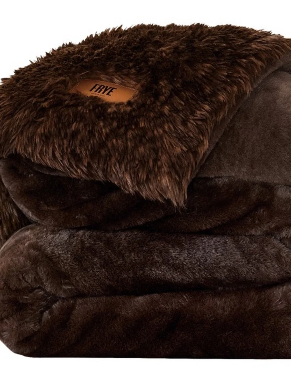 FRYE Arctic Luxe Faux Fur Throw